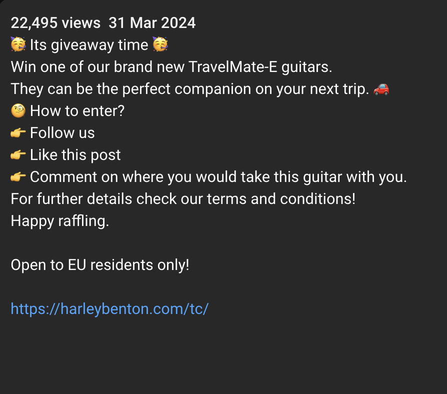 Harley Benton YouTube Description
